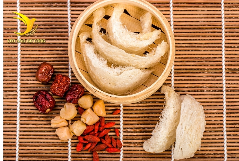 Các loại Nguyên liệu nên sử dụng với Yên Sào